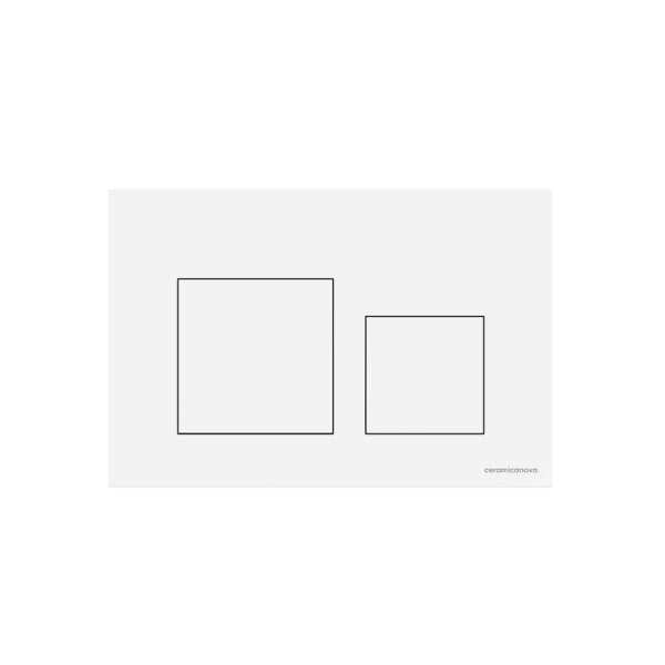 Кнопка смыва Ceramicanova Balance Square CN12-002MB матовый черный