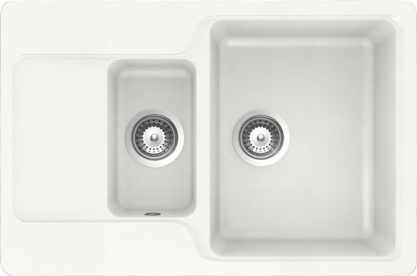 Мойка кухонная Schock Cambridge 60D Cristalite альпина