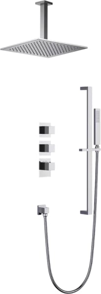 Душевой комплект Timo Selene SX-2229/00SM, С ВНУТРЕННЕЙ ЧАСТЬЮ, с термостатом, хром