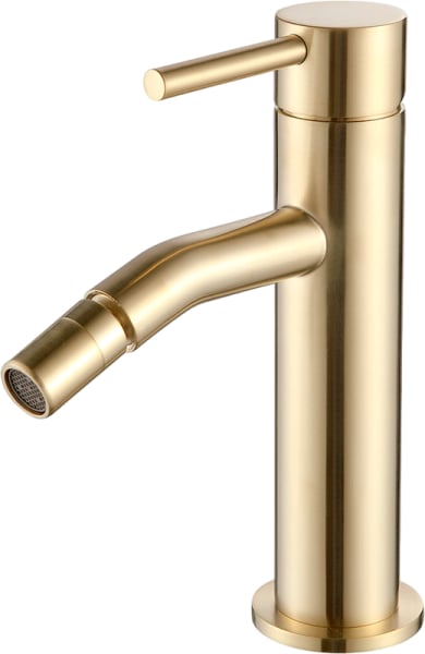 Смеситель для биде AQUAme Siena AQM6216BG, шлифованное золото