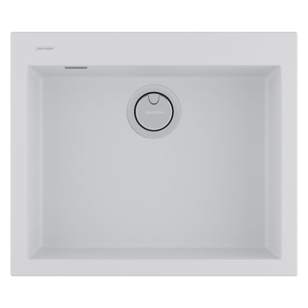 Мойка кухонная Paulmark Decoration 41 PM936051-WH white