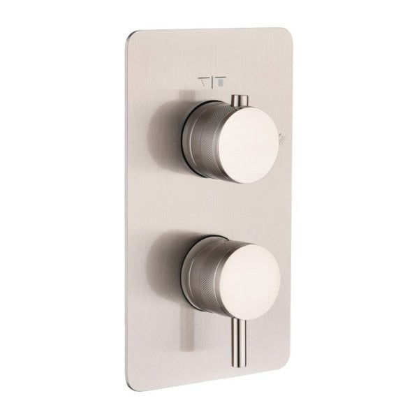 Встраиваемый смеситель Boheme Cell 135-2-NB, С ВНУТРЕННЕЙ ЧАСТЬЮ, nickel brush