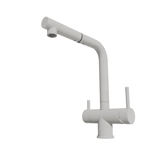 Смеситель для кухни Emar Quartz ЕСВ 7017 агат