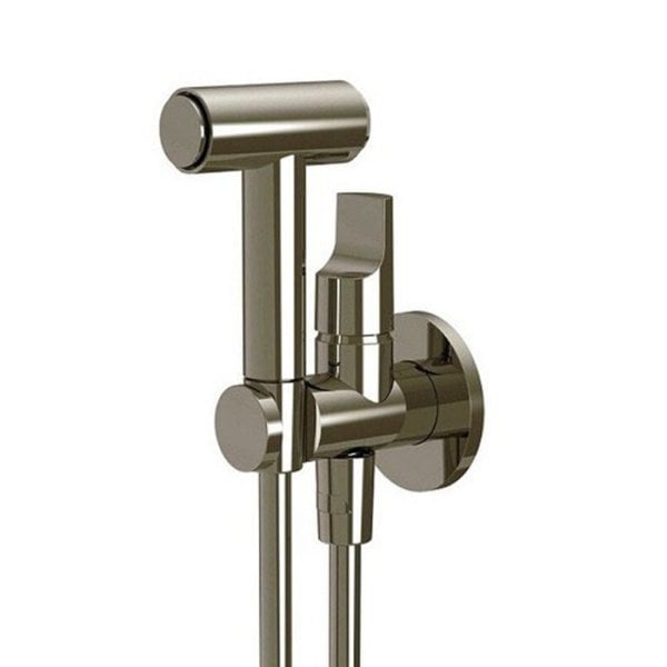 Гигиенический душ Fima Carlo Frattini Collettivita F2320/4SN со смесителем, БЕЗ ВНУТРЕННЕЙ ЧАСТЬЮ