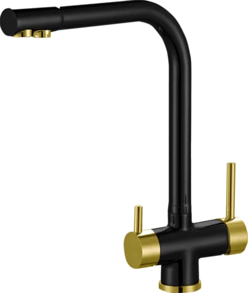 Смеситель для кухни Zorg Sanitary ZR 348 YF BLACK BRONZE