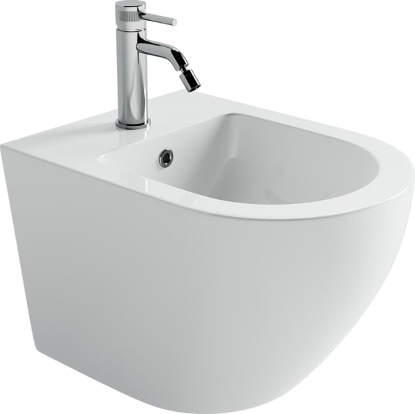 Биде подвесное Ceramicanova Uno CN11002 белое