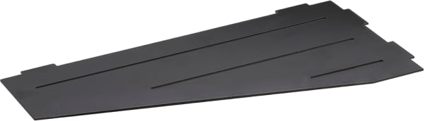 Полка Bemeta Cytro 101302400 угловая, черная