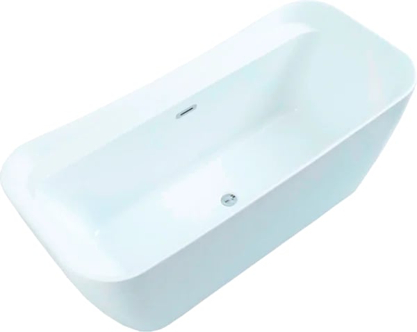 Отдельностоящая ванна Allen Brau Infinity 2 170x80 см, белая матовая, 2.21002.21