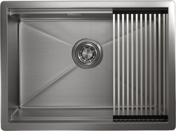 Мойка кухонная Granula Kitchen Space 6045U, сталь сатин
