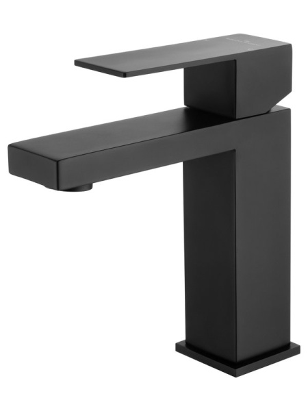 Смеситель для раковины Wonzon & Woghand WW-A40982-MB черный матовый