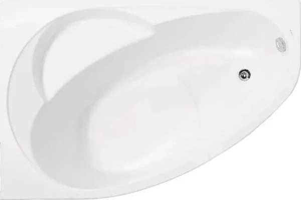 Акриловая ванна Vagnerplast Flora 150x100 см, левая, VPBA151FLA3LX-04