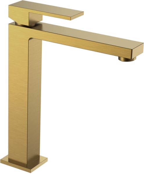 Смеситель для раковины Boheme Qubic 472-BR bronze