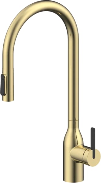 Смеситель для кухни Paulmark Universal Un213880-SBG светлое брашированное золото