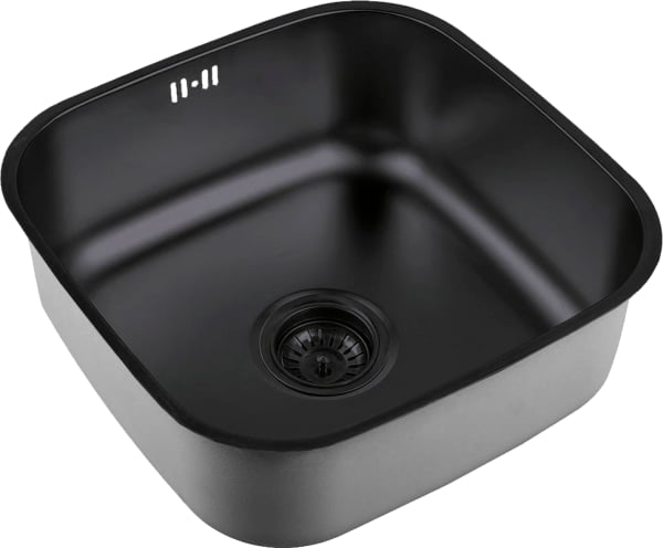 Мойка кухонная Zorg Inox PVD SZR 4040 GRAFIT графит