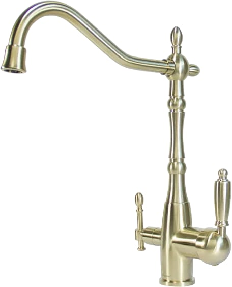 Смеситель для кухни Seaman Barcelone SSL-5387 light gold