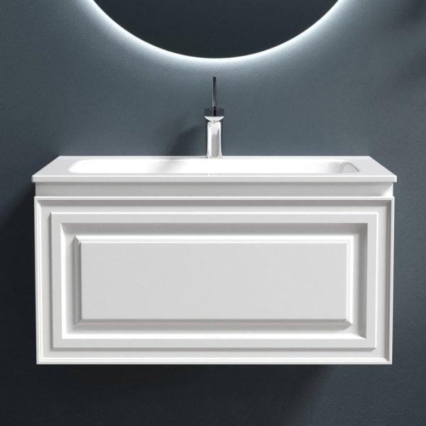 Тумба с раковиной Sancos Very 80 bianco