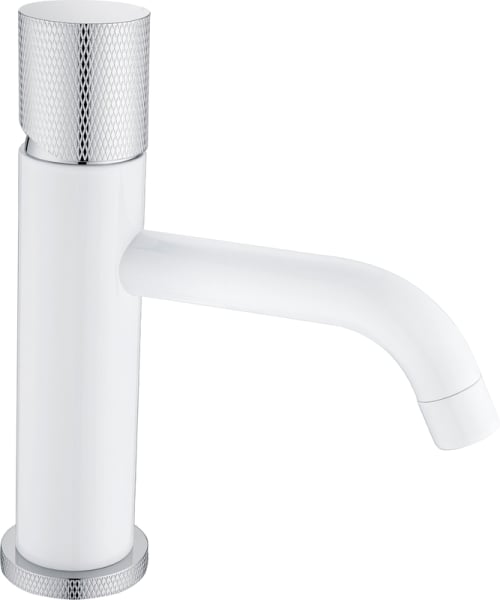 Смеситель для раковины Boheme Stick 121-WCR.2 white touch chrome