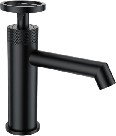 Смеситель для раковины Wonzon & Woghand WW-H1065-MB черный матовый