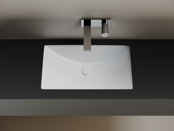 Встраиваемая раковина Ceramicanova Era CN6082 белый