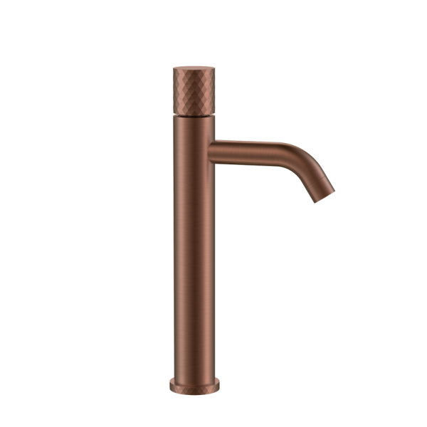 Смеситель для раковины Boheme Stick 122-BRB brushed bronze diamond
