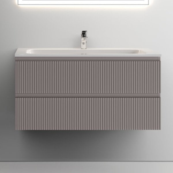 Тумба с раковиной Sancos Snob T 100 см, doha soft