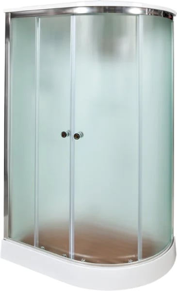 Душевая кабина DTO D102SL 120х80, профиль хром, стекло матовое