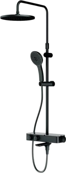 Душевая стойка AM.PM Inspire V2.0 F0750A522, с термостатом, черная