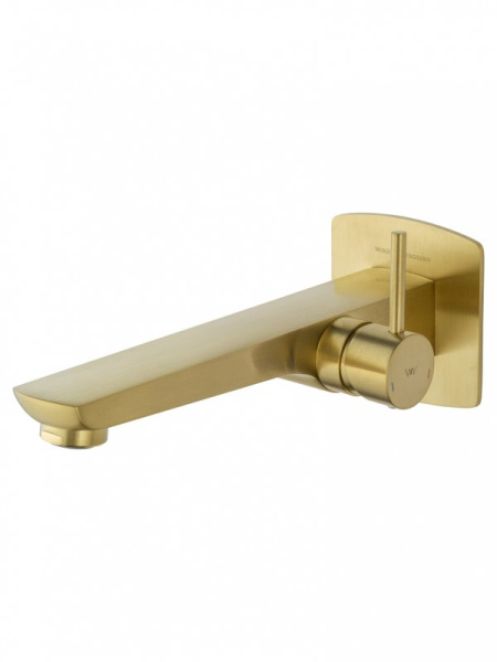 Смеситель для раковины Wonzon & Woghand WW-88869031-1-BG С ВНУТРЕННЕЙ ЧАСТЬЮ, брашированное золото