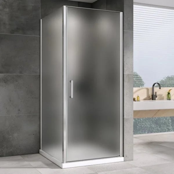 Душевой уголок Abber Sonnenstrand AG04080M-S85M 85x80, профиль хром, стекло матовое