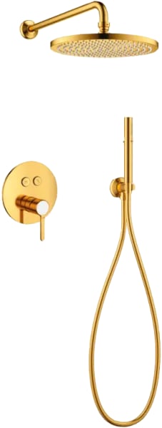 Душевой комплект Cezares Eco ECO-DSET-BORO, С ВНУТРЕННЕЙ ЧАСТЬЮ