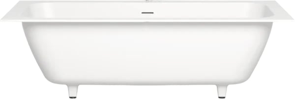 Ванна из искусственного камня Salini Orlanda Axis Kit S-Sense 190x80 см, встраиваемая, белая, на нож