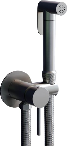 Гигиенический душ RGW Shower Panels SP-211Gr со смесителем, С ВНУТРЕННЕЙ ЧАСТЬЮ, серый