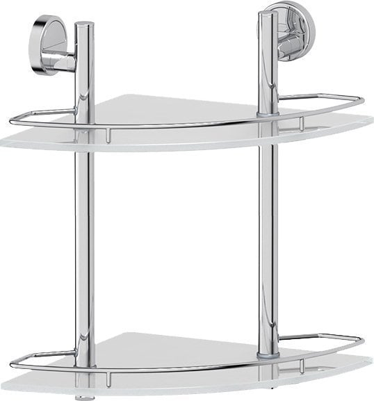 Полка FBS Luxia LUX 072 угловая 2-ярусная