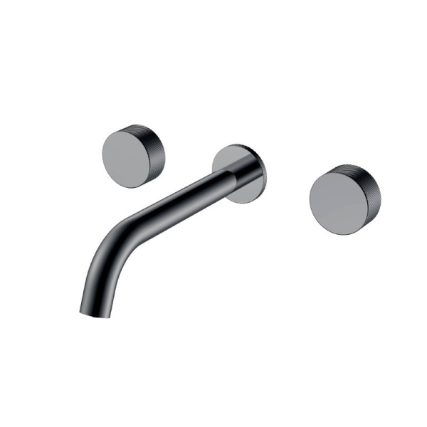 Смеситель для раковины Boheme Stick touch 152-2-NB.2 С ВНУТРЕННЕЙ ЧАСТЬЮ, nickel brush