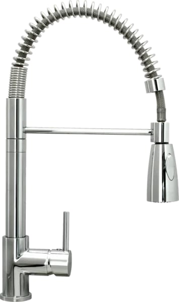 Смеситель для кухни Alveus Billy -S CHR 1098727 с гибким изливом
