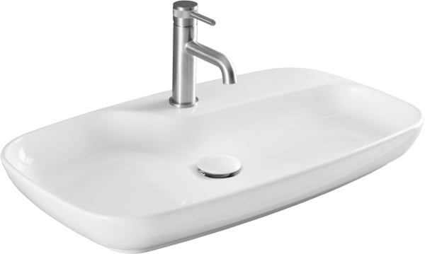 Накладная раковина Allen Brau Liberty 2 70х43, белая