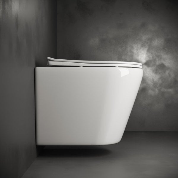 Унитаз подвесной Ceramicanova Highlight Rimless CN1804