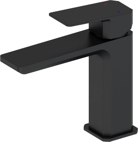 Смеситель для раковины Wonzon & Woghand WW-88139011-MB черный матовый