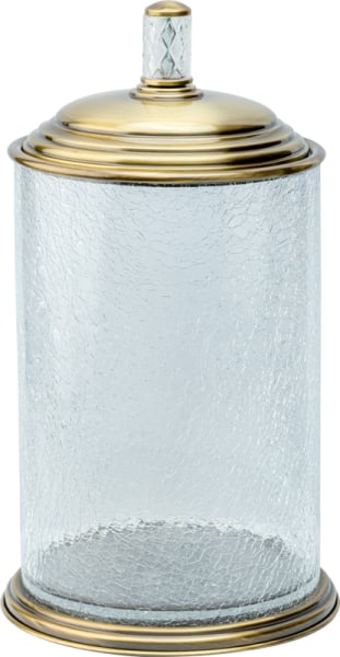 Мусорное ведро Boheme Murano Cristal 10914-CRST-BR бронза