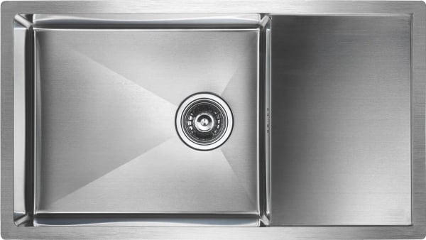Мойка кухонная Paulmark Gerberg PM217844-BS брашированная нержавеющая сталь