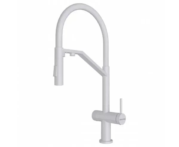 Смеситель для кухни Paulmark Zender Ze213155-WH, белый матовый
