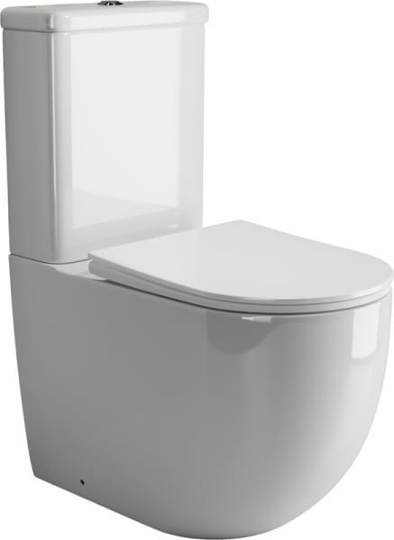 Унитаз-компакт напольный Ceramicanova Mia Rimless CN1801