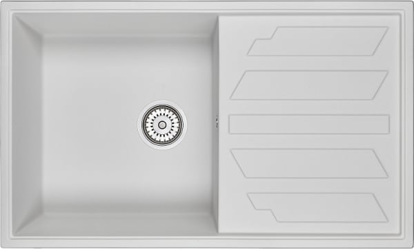 Мойка кухонная Granula 8601, арктик