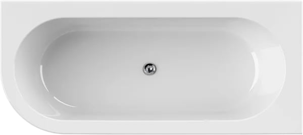 Акриловая ванна Cezares Slim 180x80 см, правая, SLIM CORNER-180-80-60-R-W37-SET