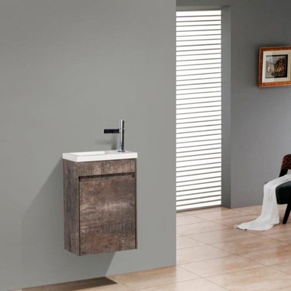 Тумба под раковину без столешницы BelBagno Pietra Mini 46 R stone