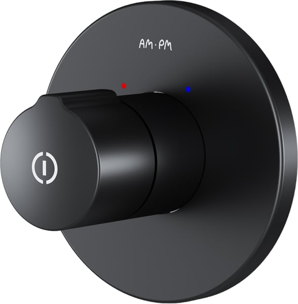 Встраиваемый смеситель AM.PM X-Joy F85A65722 черный, С ВНУТРЕННЕЙ ЧАСТЬЮ