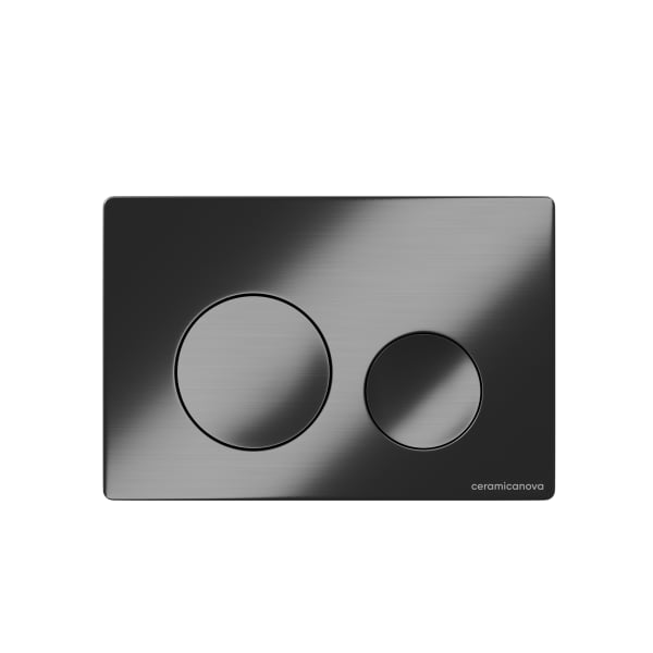 Кнопка смыва Ceramicanova Balance Sphere CN12-001GG вороненая сталь