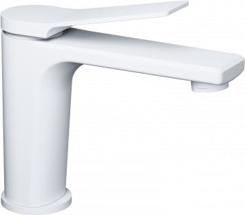 Смеситель для раковины Wonzon & Woghand WW-XH-012-MW белый матовый