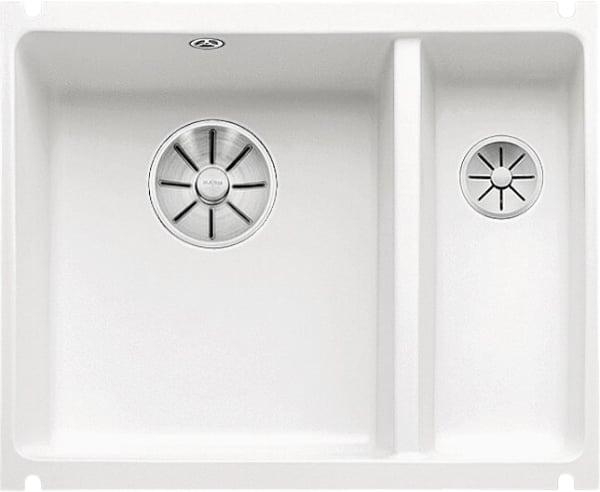 Мойка кухонная Blanco Subline 350/150-U белая