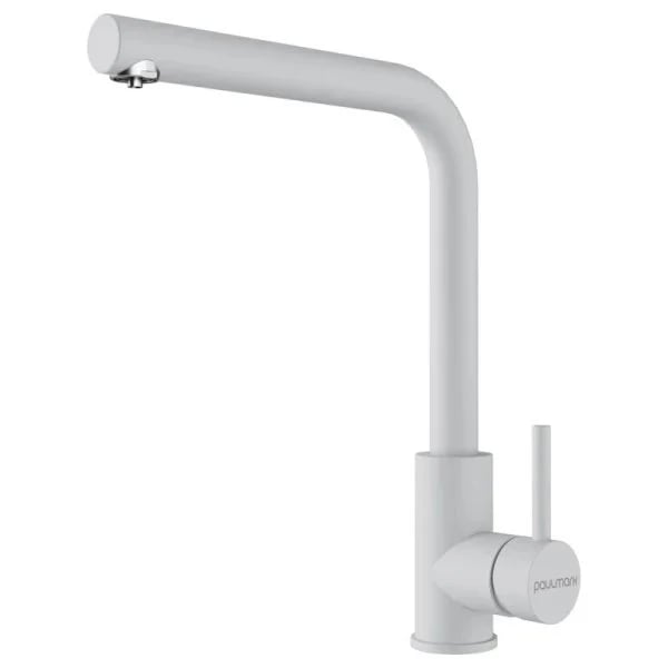 Смеситель для кухни Paulmark Twin Tw213622-WH матовый белый